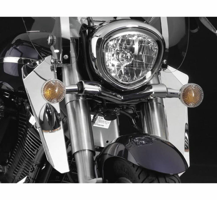 National Cycle New Switchblade Windshield Chrome Lower, 562-21233