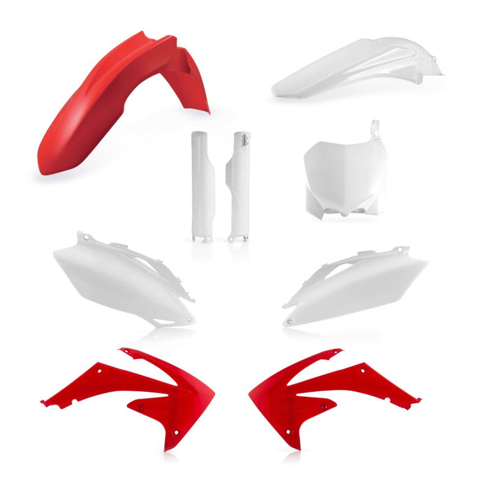 Acerbis Red/White Full Body Plastic Kit (2198000438)