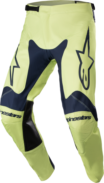 Alpinestars 2023 Racer Hoen Pants (Night Navy Fluorite Green, 30)