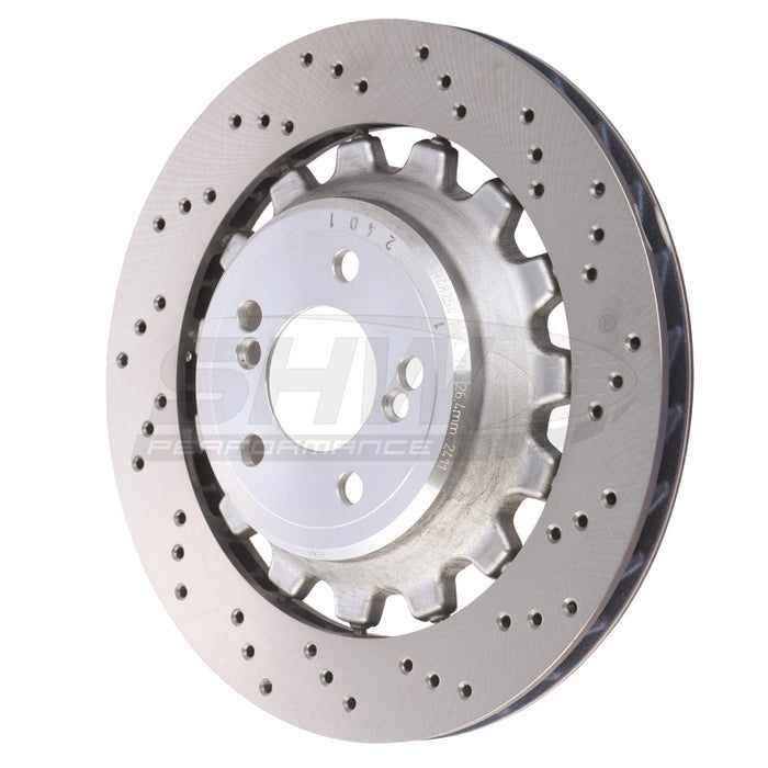 Shw Performance Shw Drilled Lightweight Rotors BRR48254