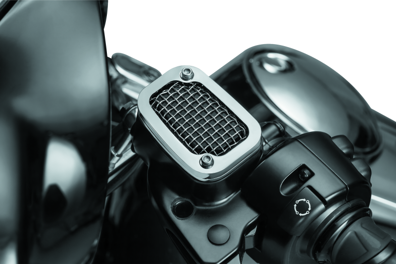 Kuryakyn Motorcycle Accent Accessory: Mesh Clutch Master Cylinder Cover For