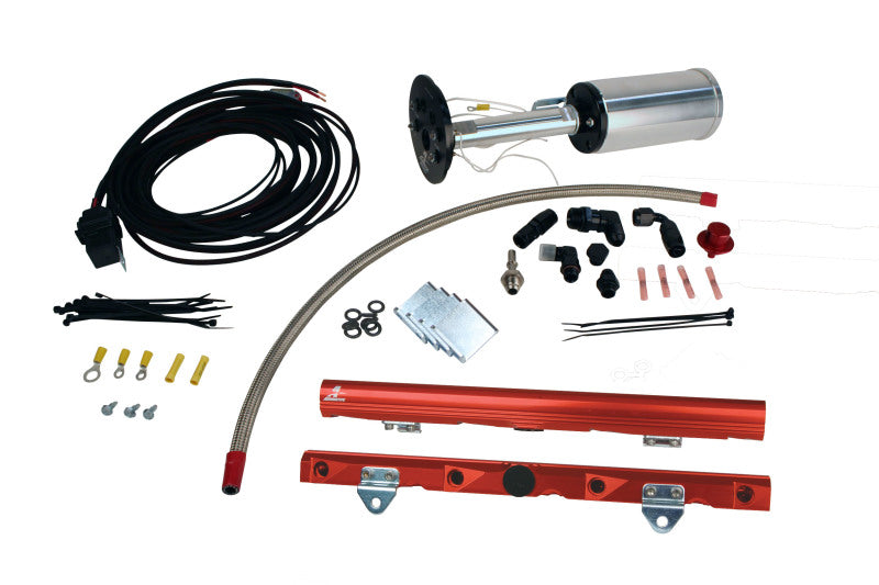 Aeromotive C6 Corvette Fuel System Eliminator/LS7 Rails/Wire Kit/Fittings 17186