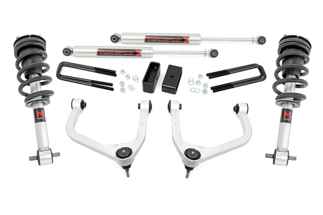 Rough Country 3.5 Inch Lift Kit M1 Struts/M1 Chevy Silverado 1500 (19-23) 29540