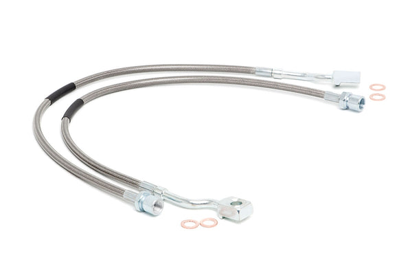 Rough Country Brakes Lines Front Fits Chevy/GMC 1500/1500 Suv/2500HD/3500HD (07-19) 89370