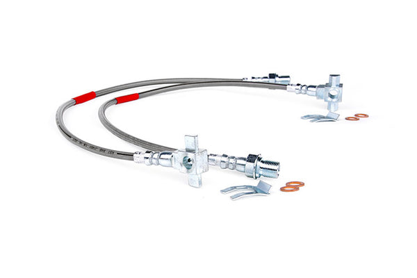Rough Country Brake Lines Front 4-6 Inch Fits GMC C15/K15 Truck/Half-Ton Suburban (71-78) 89340S
