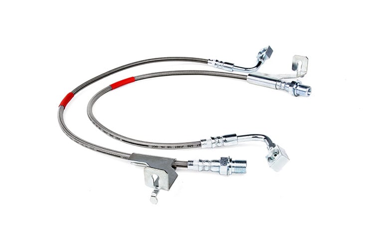 Rough Country Brake Lines Front 4-6" Fits GMC C15/K15 Truck (1987)/Half-Ton Suburban (87-91) 89360S