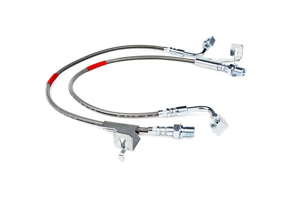 Rough Country Brake Lines Front 4-6" Fits GMC C15/K15 Truck (1987)/Half-Ton Suburban (87-91) 89360S