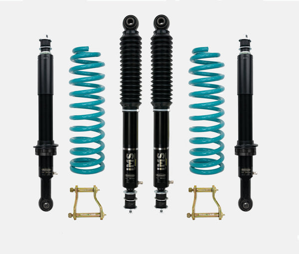 Dobinsons 1.5"-3.5" IMS Suspension Lift Kit and Rear Extended Shackles Kit for 2012 and Up Fits Isuzu Dmax & Chevy Colorado - DSSKITIMS71