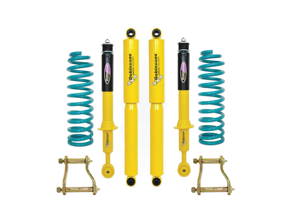 Dobinsons 1.5"-3.5" Suspension lift kit with rear Extended Shackles Kit for 2012 and Up Isuzu DMax & Chevy Colorado