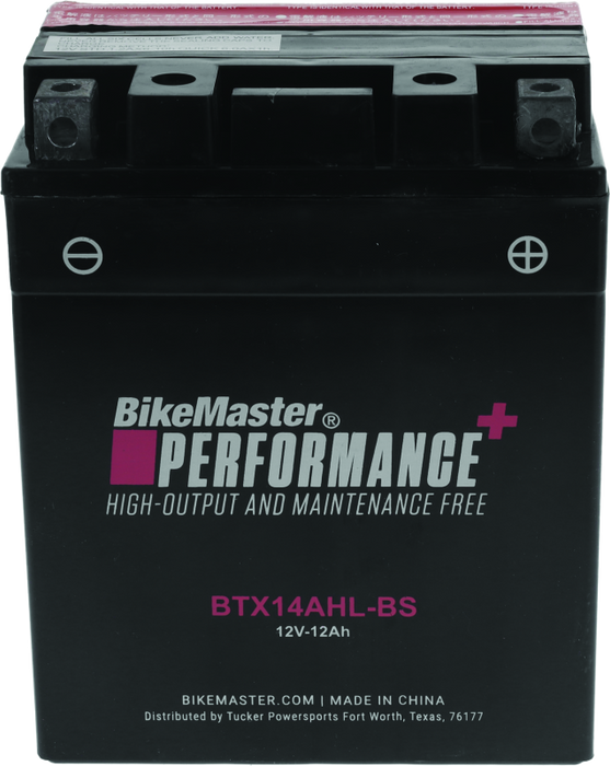 BikeMaster BTX14AHL-BS Battery 781307