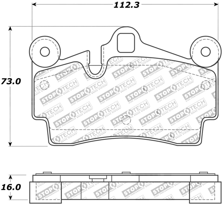 StopTech Street Touring Brake Pads 308.0978