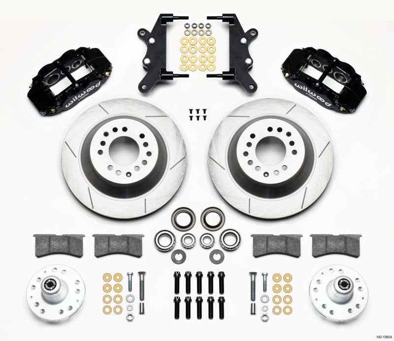 Wilwood Narrow Superlite 6R Front Hub & 1PC Rtr Kit 12.88in 60-68 Ford / Mercury Full Size / Galaxie 140-13654