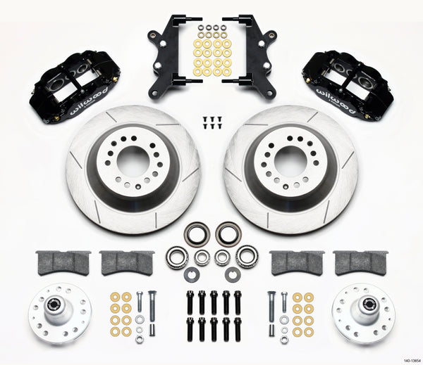 Wilwood Narrow Superlite 6R Front Hub & 1PC Rtr Kit 12.88in 60-68 Ford / Mercury Full Size / Galaxie 140-13654