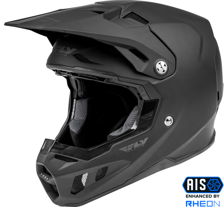 Fly Racing Adult Formula CC Solid Helmet (Matte Black, Small)