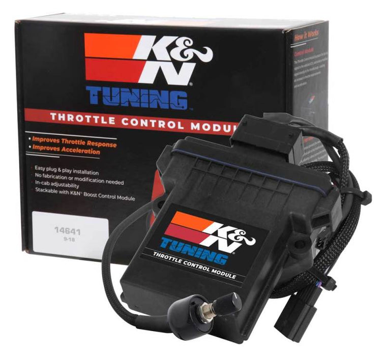 K&N Throttle Control Module: Faster Response from Pedal to Engine; Accelerate