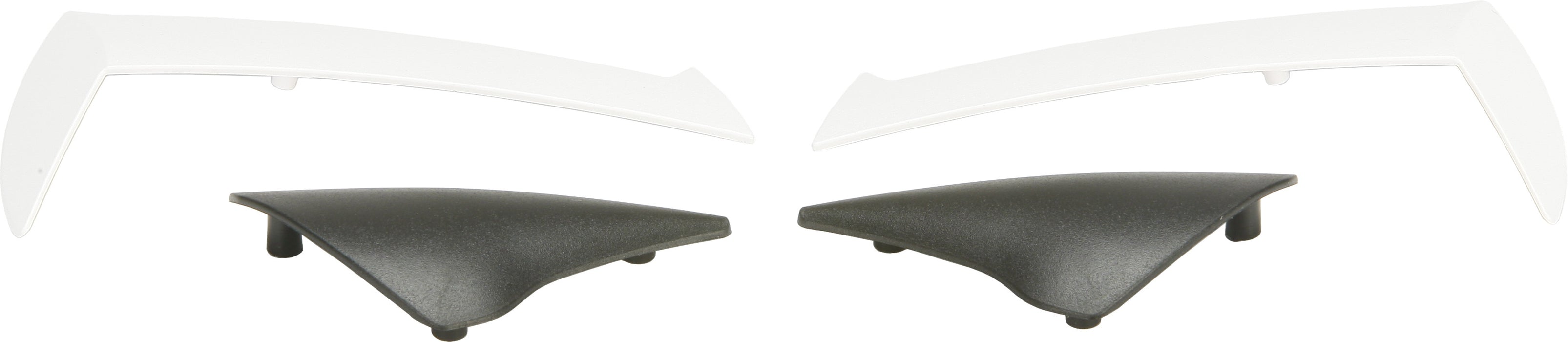 Fly Racing Conquest Helmet Rear/Side Vents White 4/Pk 73-88943