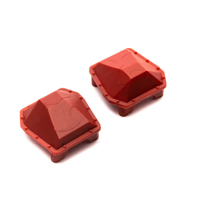Axial SCX6 AR90 Diff Cover Axle Housing Red 2 AXI252002 Elec Car/Truck Replacement Parts