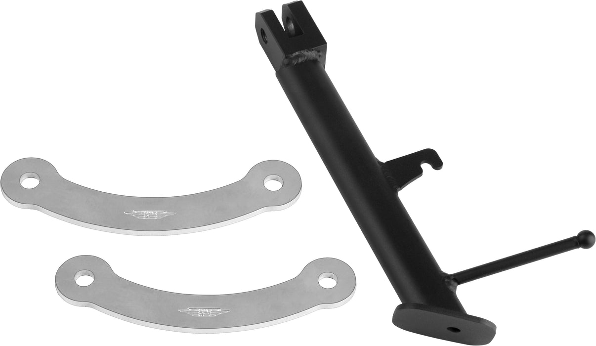 National Cycle Lowering Kit And Kickstand Black Compatible with Honda P4900