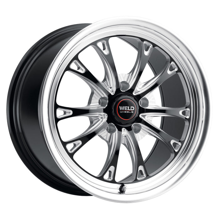 Weld S157 17X10 Belmont Drag 5X114.3 ET25 BS6.50 Gloss Black MIL Dia 78.1 S15770067P25