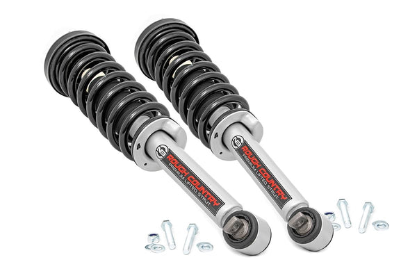 Rough Country Loaded Strut Pair 4 Inch Fits Ford F-150 4WD (2014-2023) 501051