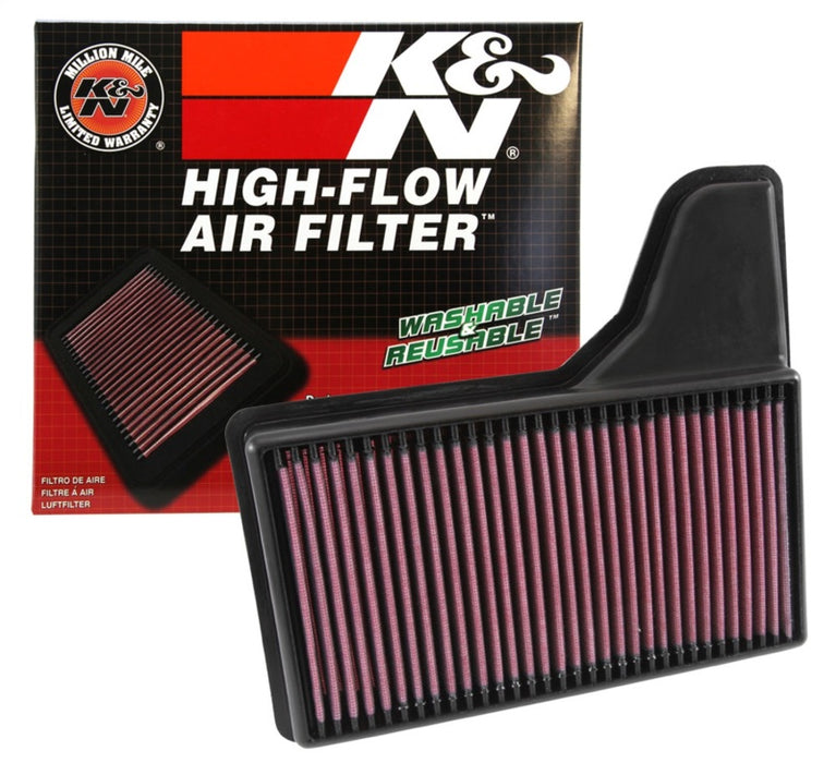 K&N 33-5029 Air Panel Filter for FORD MUSTANG GT V8-5.0L F/I 2015-2018