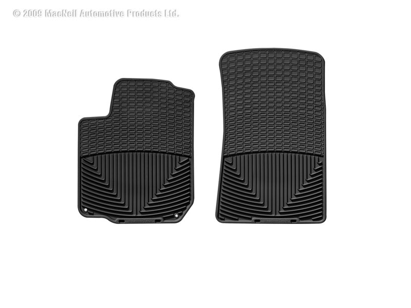 WeatherTech 04 Volkswagen R32 Front Rubber Mats Black W31