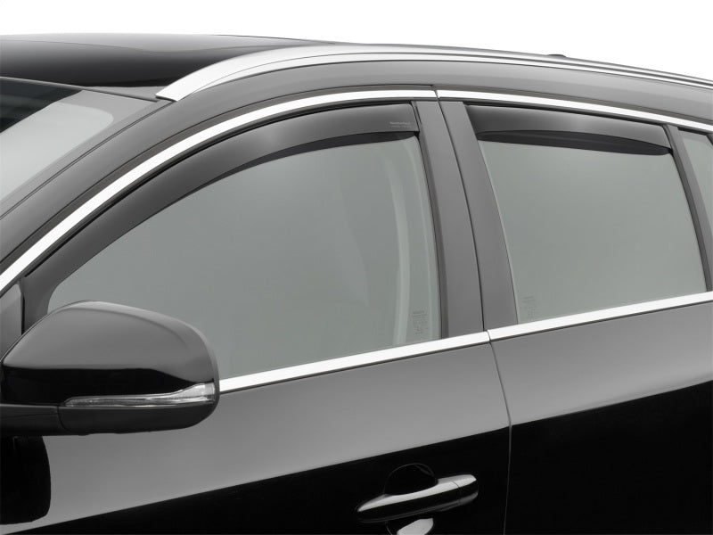 WeatherTech 11-15 Volvo V60 Front and Rear Side Window Deflectors Dark Smoke 84579