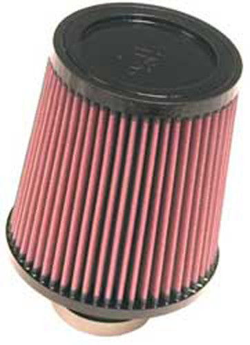 K&N Universal Clamp-On Air Intake Filter: High Performance, Premium, Washable, Replacement Filter: Flange Diameter: 2.5 In, Filter Height: 6.5 In, Flange Length: 2 In, Shape: Round Tapered, RU-4860