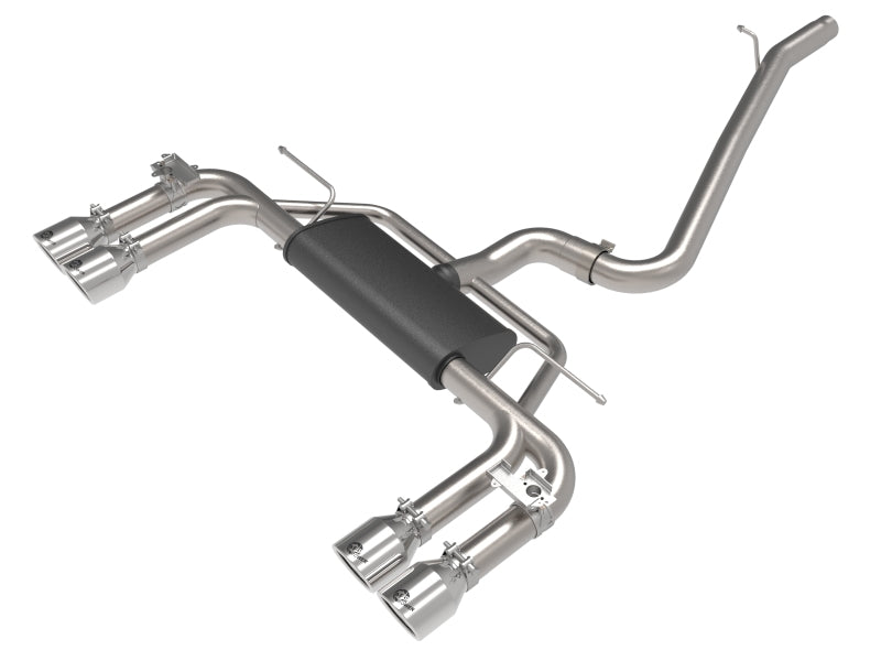 aFe MACHForce XP 3in-2.5in 304SS Exhaust Cat-Back 15-20 Audi S3 L4-2.0L (t) Polished Tips 49-36442-P