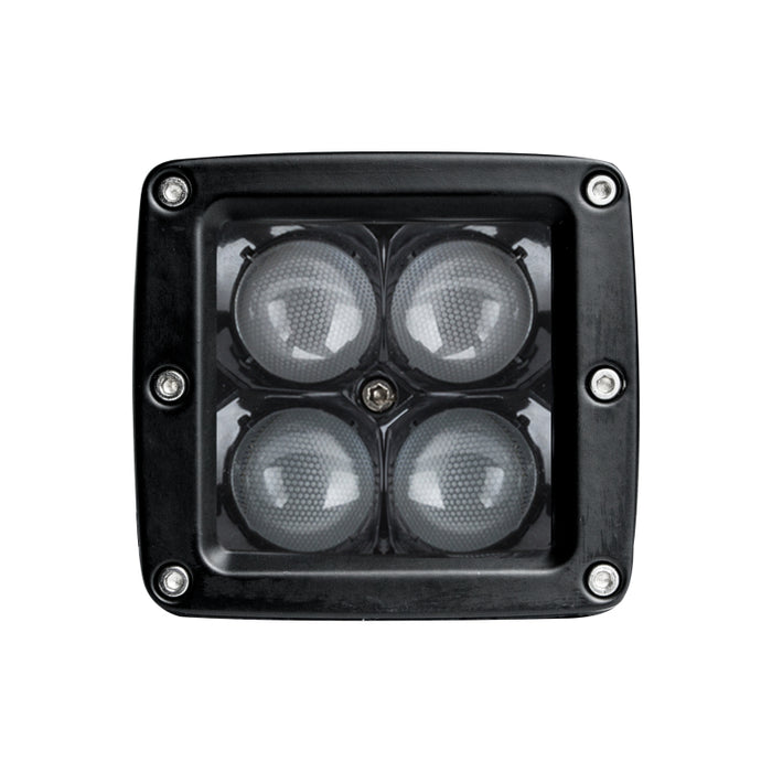 5812 001   Black Series   Oracle 7D 3In. 20W Led Square Spot/Flood Light