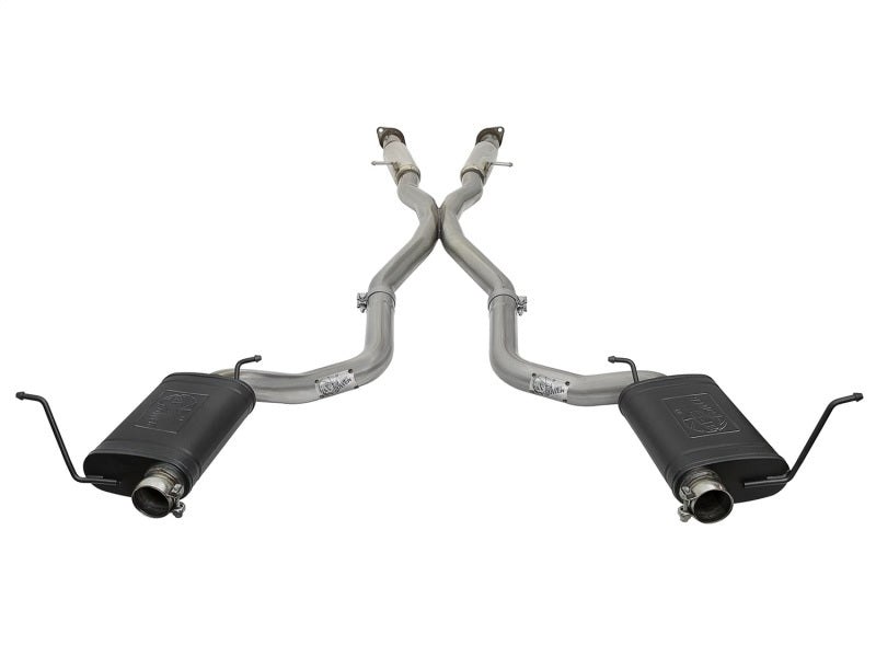 aFe MACHForce XP 12-17 compatible with Jeep Grand Cherokee WK2 SRT8 V8-6.4L 304SS Cat-Back Exhaust System 49-38059