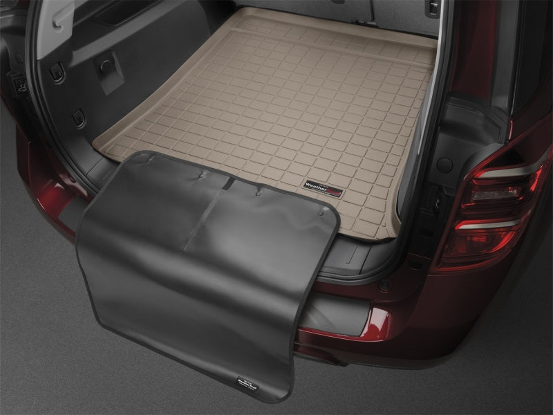 WeatherTech 2022+ Compatible with Infiniti QX60 Behind 2nd Row Seating Cargo Liner w/Bumper Protector Tan 411498SK