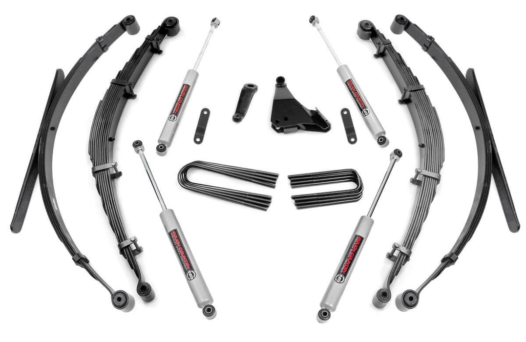 Rough Country 6 Inch Lift Kit Rear Springs Ford F-250/F-350 Super Duty (99-04) 49730