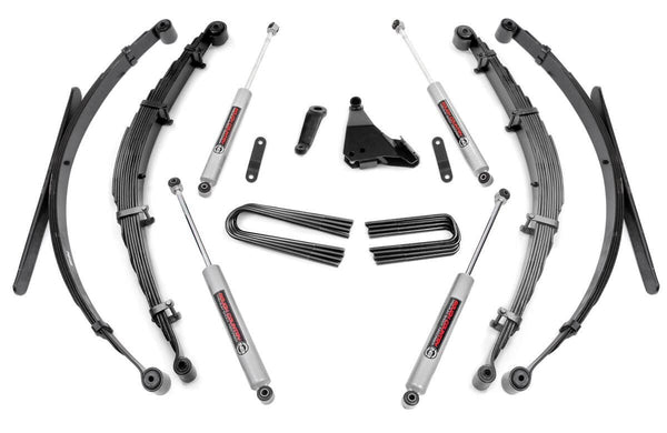 Rough Country 6 Inch Lift Kit Rear Springs Fits Ford F-250/F-350 Super Duty (99-04) 49730