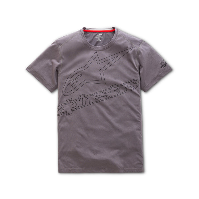 Alpinestars Velocity Ride Tee Charcoal Md 1038-73010-18-M