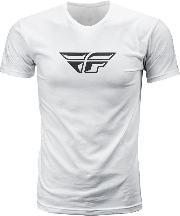 Fly Racing Fly F-Wing Tee White Sm 352-0614S