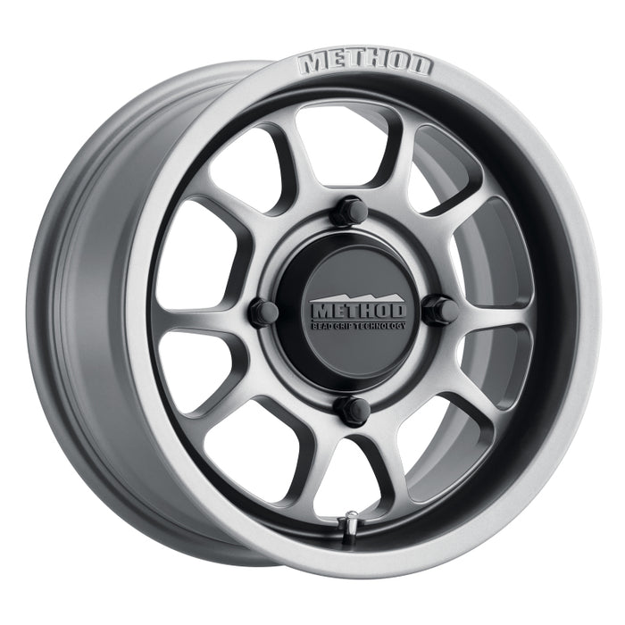 Method MR409 Bead Grip 14x7 / 4+3/13mm Offset / 4x156 / 132mm CB Steel Grey Wheel MR40947046443