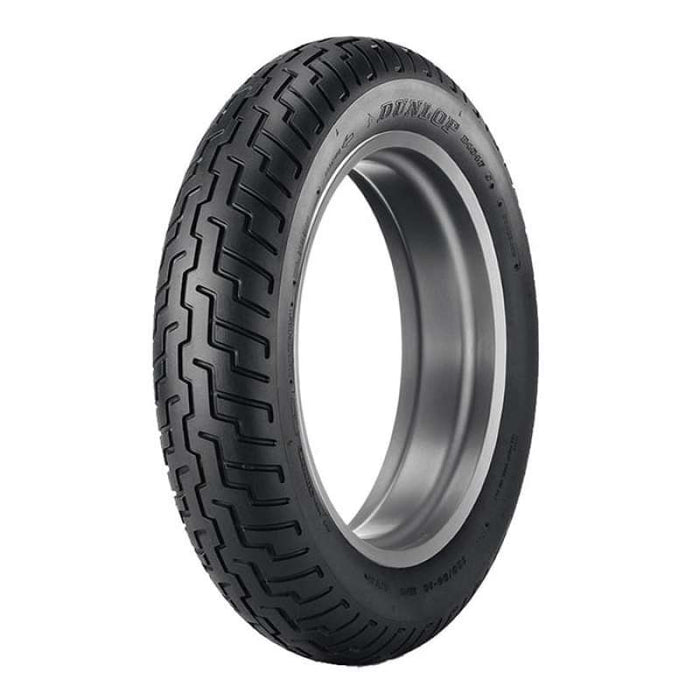 Dunlop D404 Front Motorcycle Tire 100/90-18 (56H) Black Wall
