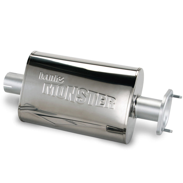 Banks Power 04-06 compatible with Jeep 4.0L Muffler 2.5in X 2.5in S/S 52638
