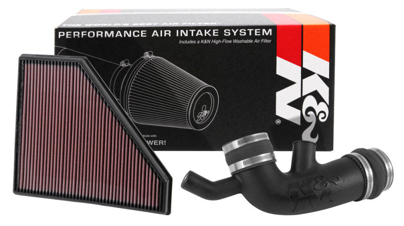 K&N 57-3094 Fuel Injection Air Intake Kit for CHEVROLET CAMARO V6-3.6L F/I 2016-2020