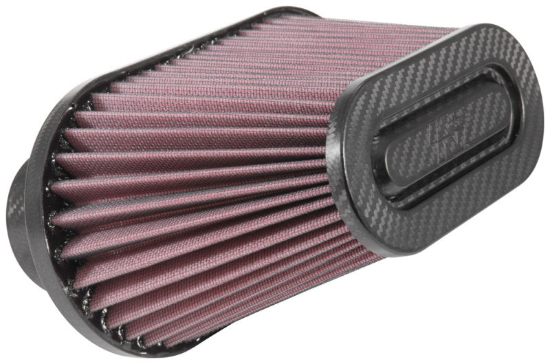 K&N Universal Air Filter 3in Dual Flange / 10x5.125in Base / 6.375x3.0625in Top / 5.5in Height RP-6101