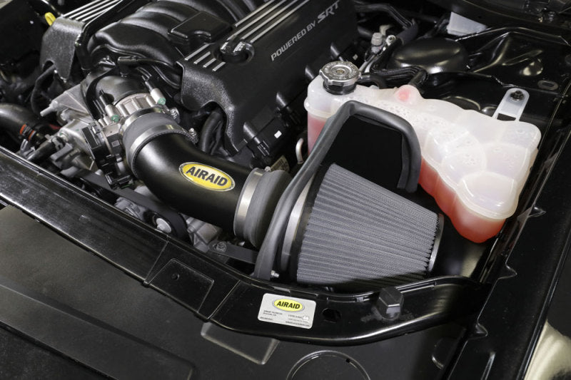 Airaid Cold Air Intake System By K&N: Increased Horsepower, Dry Synthetic Filter: Compatible With 2011-2021 Dodge/Chrysler (Challenger, Charger, 300) Air- 352-388