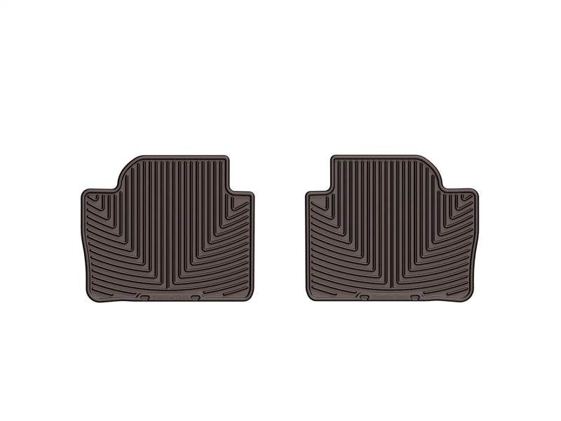 WeatherTech 2012+ BMW 3-Series (F30) Rear Rubber Mats Cocoa W268CO