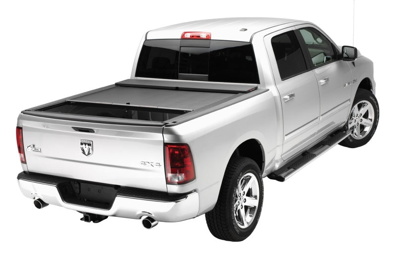 Roll-N-Lock Lg449M Locking Retractable M-Series Truck Bed Tonneau Cover For 2009-2018 Dodge Ram 1500; 2010-2018 Ram 2500/3500 Fits 8' Bed (Excludes Models W/Rambox) , Black LG449M