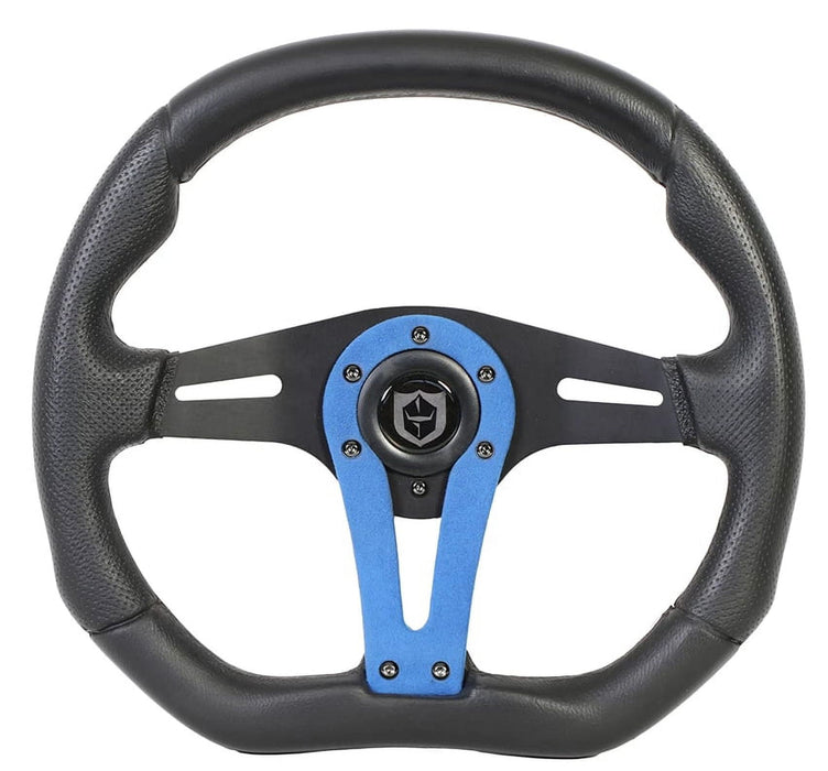 Pro Armor A19UZ284BU Force Steering Wheel - 13.75in. - Blue