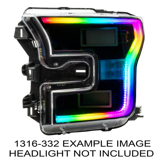ORACLE Lighting 2015-2017 Ford F-150 Dynamic ColorSHIFT® Headlight DRL Upgrade Kit