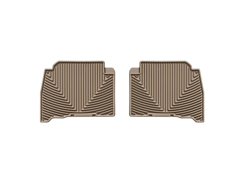 WeatherTech 08-13 Lexus LX570 Rear Rubber Mats Tan W127TN