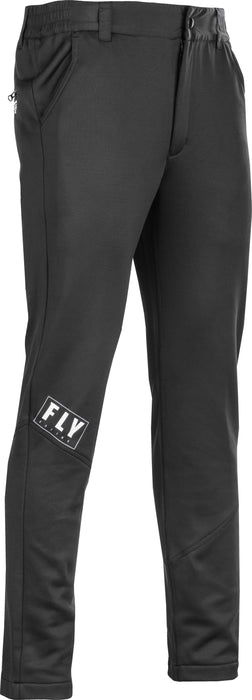 Fly Racing Mid-Layer Pants (Black, Small)