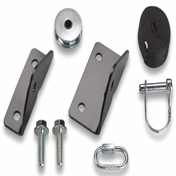 Warn Pulley Bucket P For Atv Plow; Provides Better Control Of Plow Blade By Doubling Lifting Advantage/ Slowing Blade Movement/ Repositioning Lift Point; With Brackets/ Pulley/ Hardware 84526