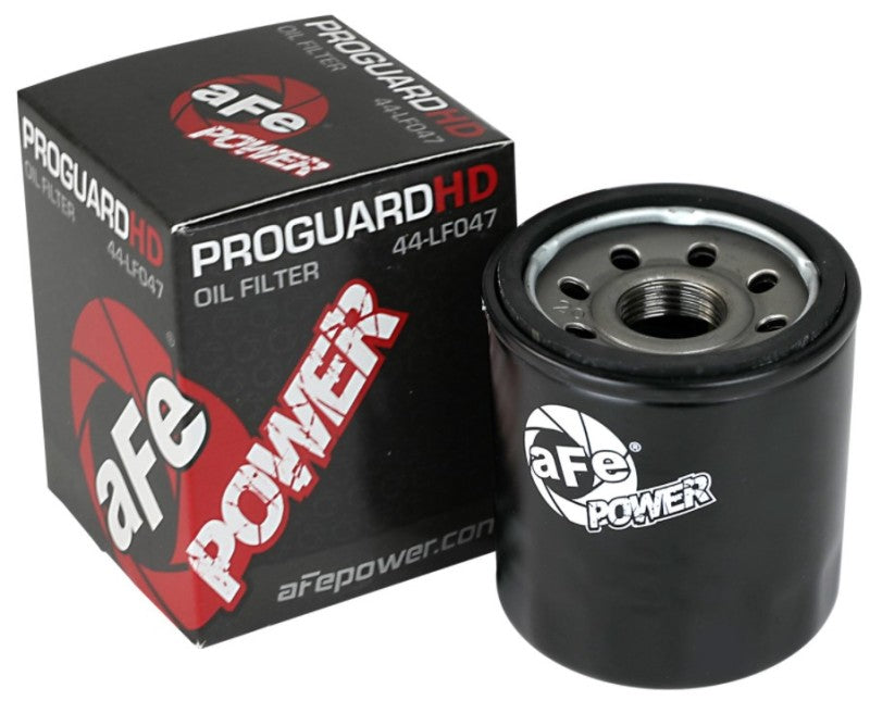 aFe ProGuard HD Oil Filter; 19-20 GM Silverado 1500; L4 2.7L Single 44-LF047